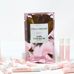 20 Coach Dreams Spray Vials .04oz in Organza Bag
